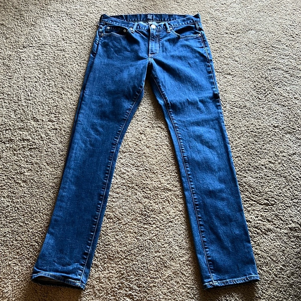 Men’s 30 x 32 gap denim slim jeans